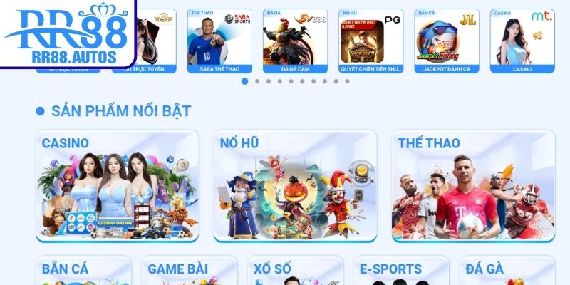 Tìm hiểu kho trò chơi RR88