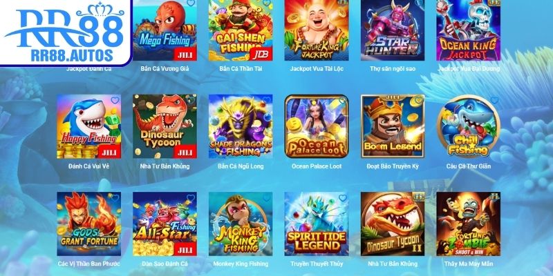Top game bắn cá RR88 thịnh hành hiện nay