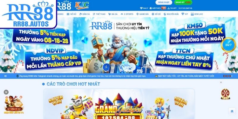 Cách truy cập chuyên mục hướng dẫn RR88