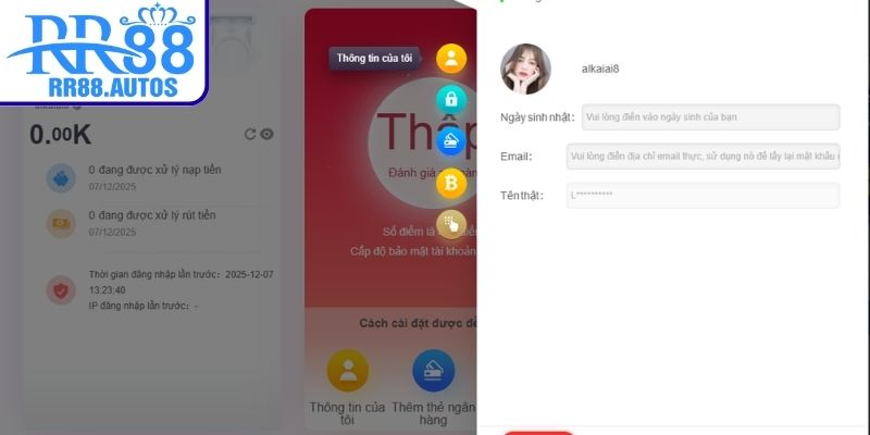 Tài khoản hội viên đã xác thực