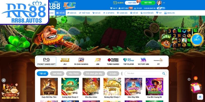 Giới thiệu sảnh nổ hũ RR88